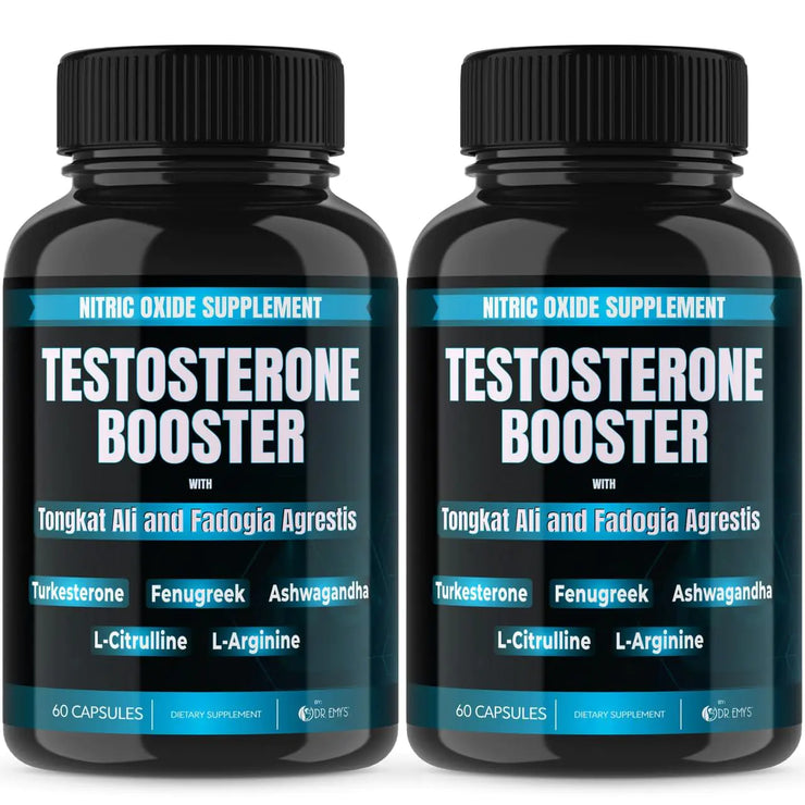 Dr. Emys 2 Pack Testosterone Booster Nitric Oxide Ashwagandha