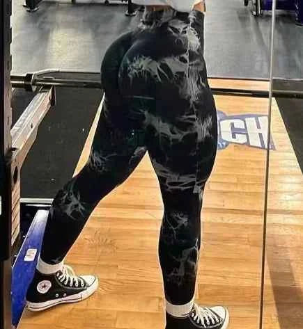 High-Waisted Sports Fitness Pants