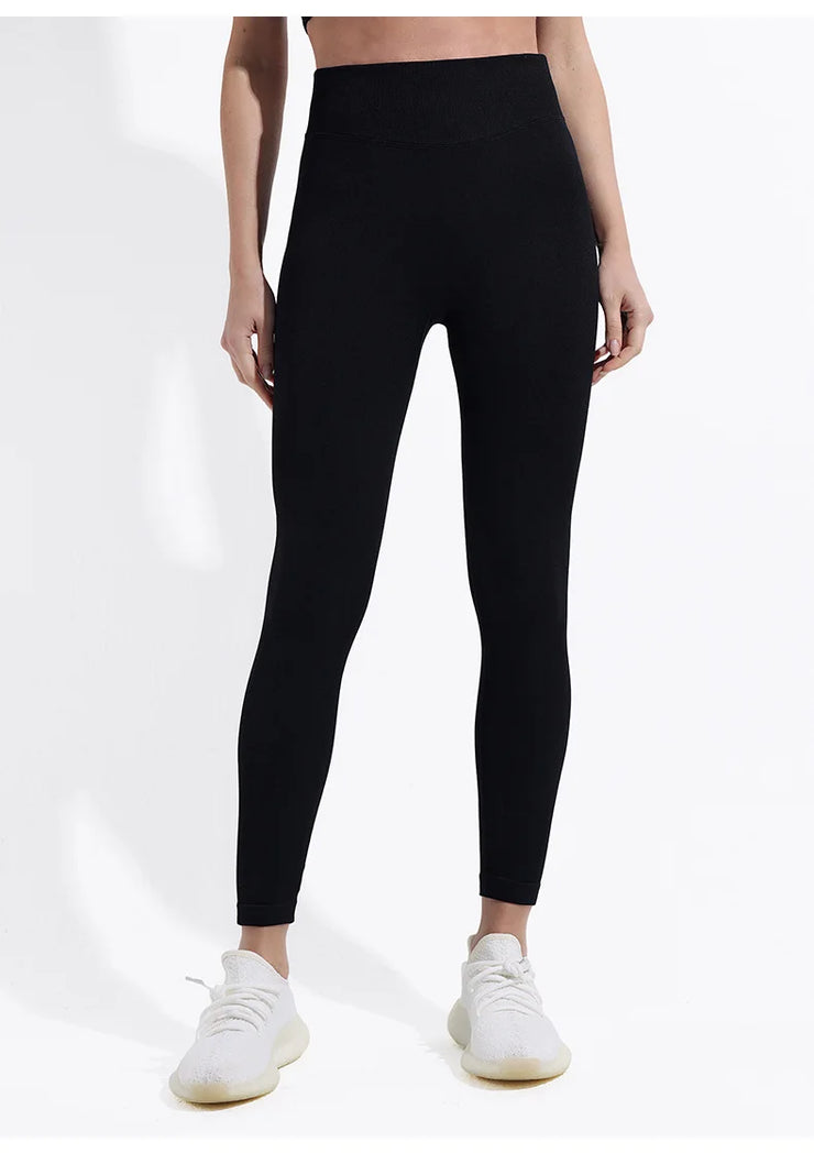 Women’s High Waist Gym Yoga Pants, Peach Buttocks , Tight Fitting