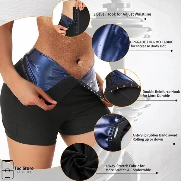 Women’s High Waist Thermo Shorts