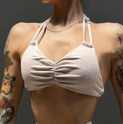 Women’s V Back High Waist Fitness Sets - Just Fit 