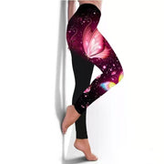 Women's Leggings Breathable Butterfly Printed