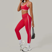 Women’s Sport Bra And Leggings High Waist Active Wear Quick Drying