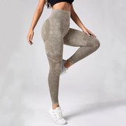 Women’s Hollow Seamless Leggings High Waist