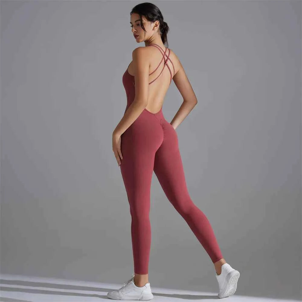 Women’s V Back Bodysuit Scrunch