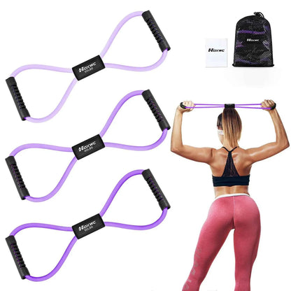 Figure 8 Resistance Band for Arms, Shoulder, Back & Chest Stretch