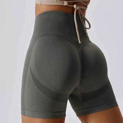 Woman’s Seamless Shorts High Waist