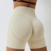 Woman’s Seamless Shorts High Waist Push Up Booty Scrunch Butt Active wear