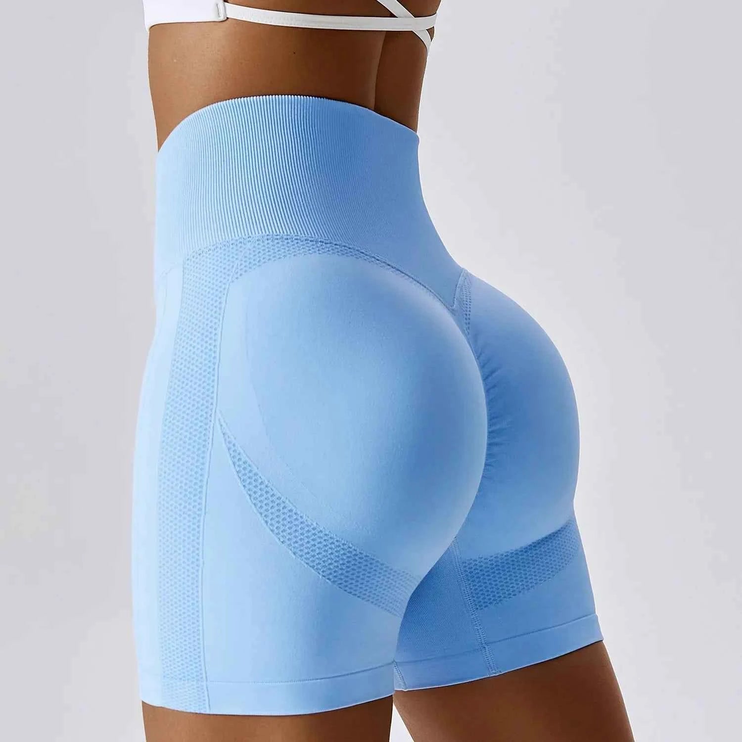 Woman’s Seamless Shorts High Waist