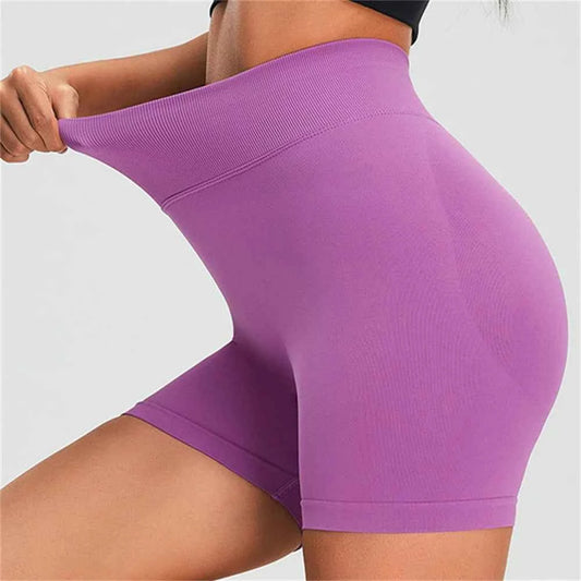 Women’s 2025 High Waist Shorts Push Up Seamless