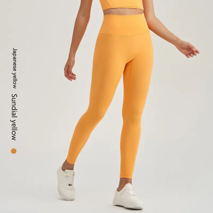 Woman's High Waisted Leggings - Just Fit 