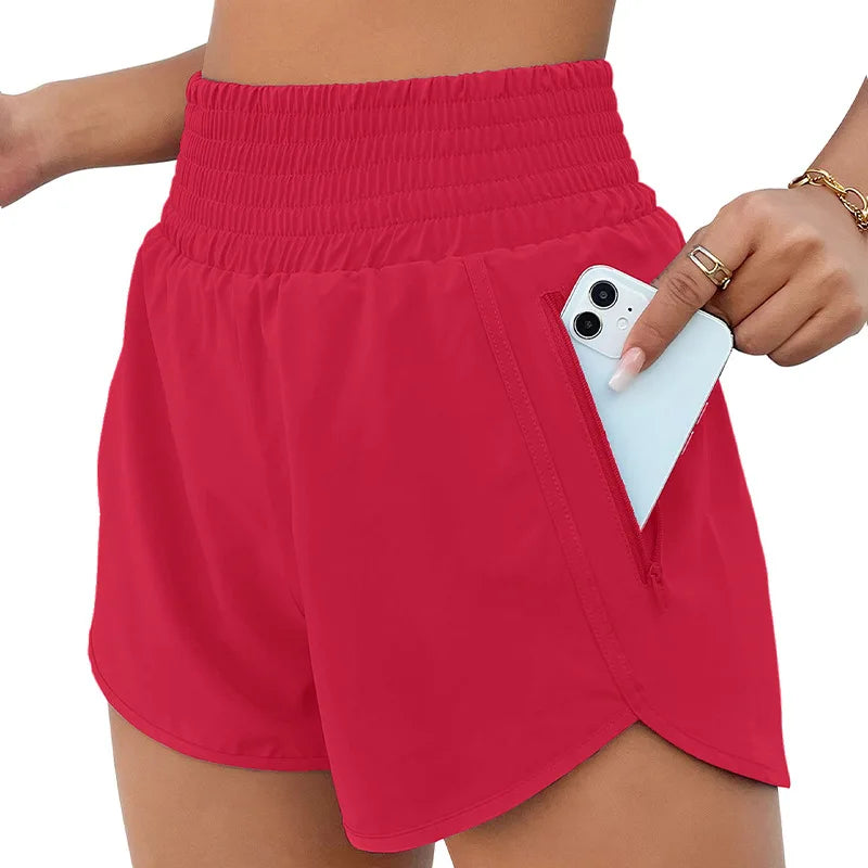Women High Waist Shorts - Just Fit 