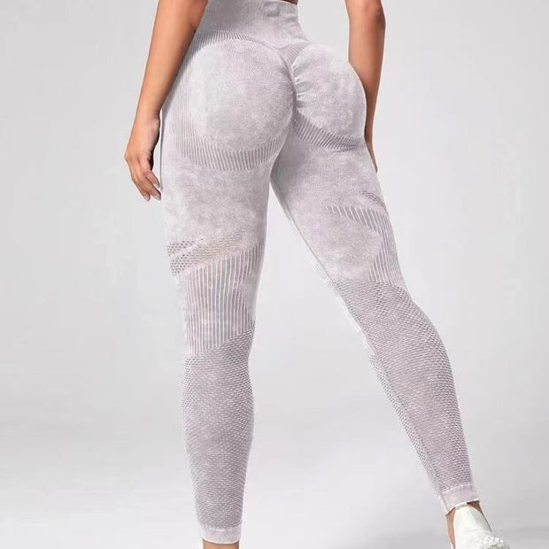 Women’s Hollow Seamless Leggings High Waist