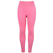 Women’s High Waist Push Up Pants Jacquard Leggings