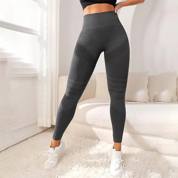 Women’s Fitness Leggings High Waist Seamless And Breathable