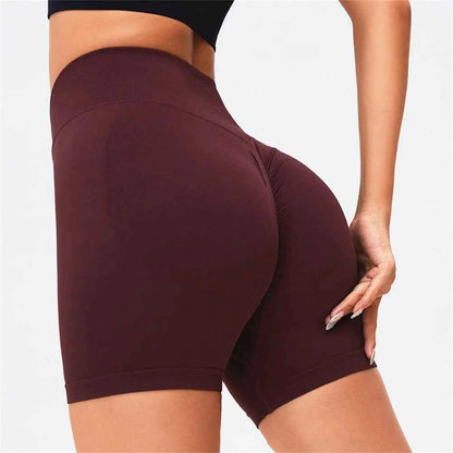 Women’s 2025 High Waist Shorts Push Up Seamless