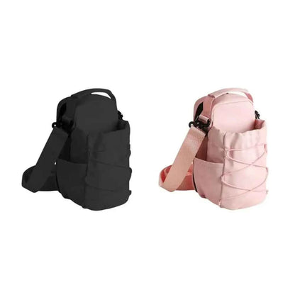 Magnetic Water Bottle Sling Bag Large Capacity Multi-layer