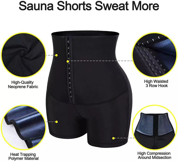 Women’s High Waist Thermo Shorts