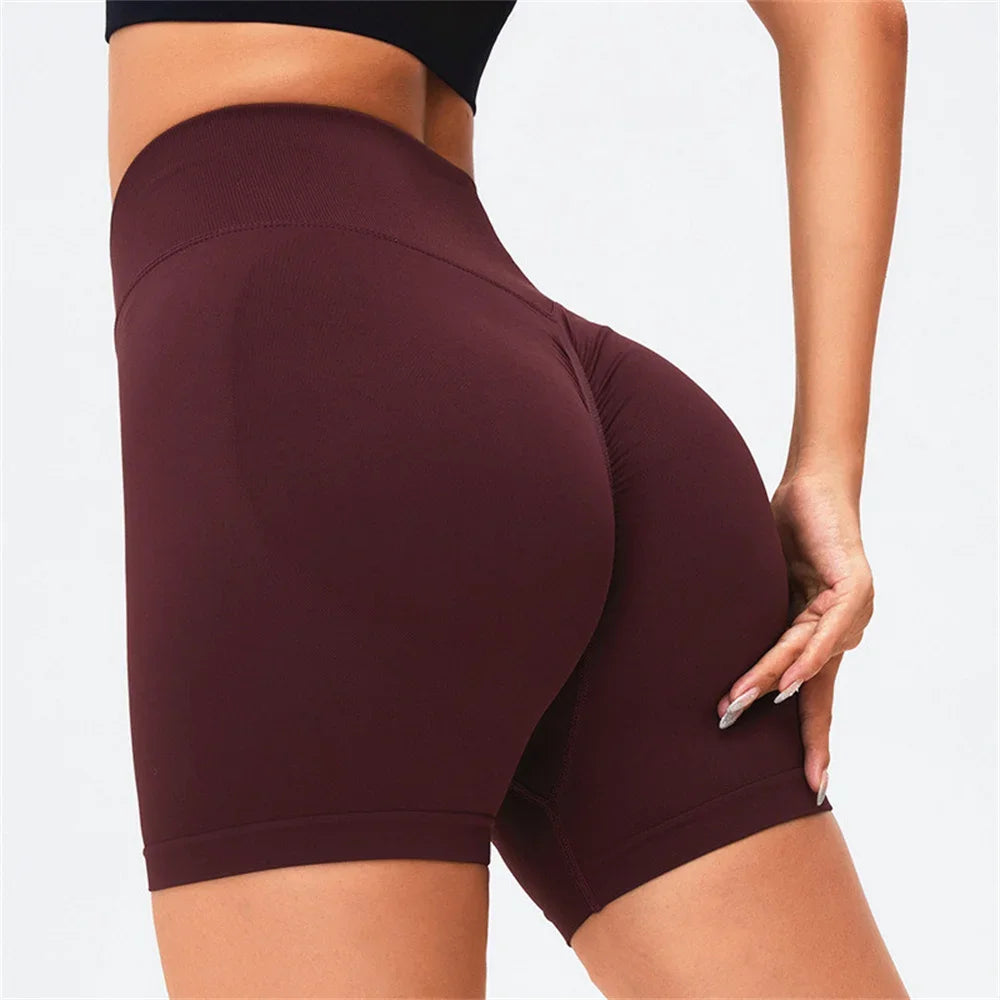 High Waist Women Yoga Shorts - Just Fit 