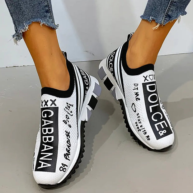 Women’s Plus Size Casual Sneakers - Korean Style 2020