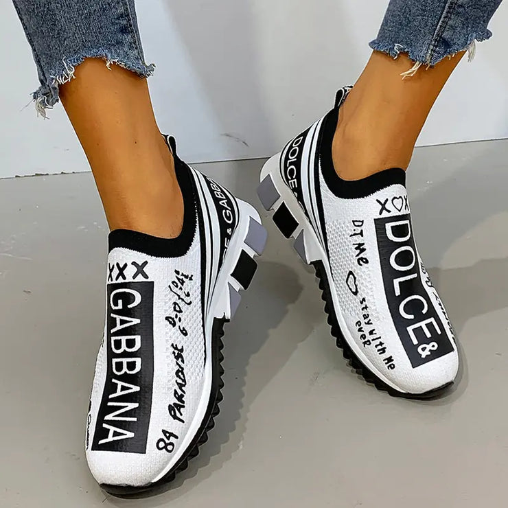 Women’s Plus Size Casual Sneakers - Korean Style 2020