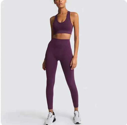 Women's Seamless Yoga Set