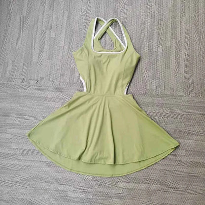 Backless tennis dress