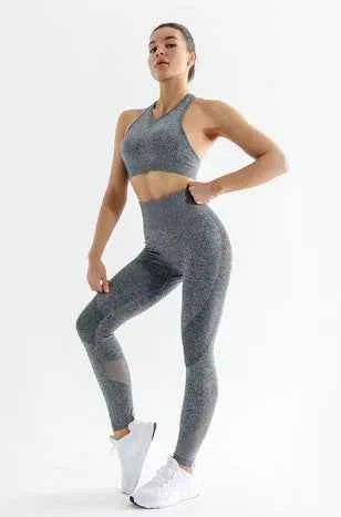 Ladies Elastic Fitness Pants