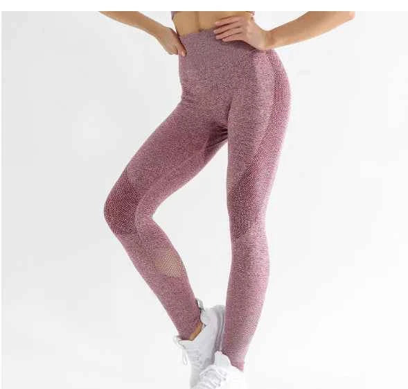 Ladies Elastic Fitness Pants