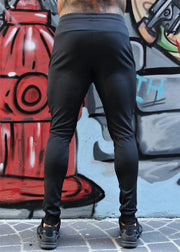 Sporty Tapered Fitness Pants for Active Wear