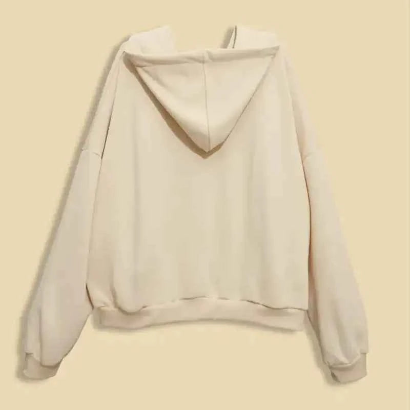 Women's  Hooded Fleece Lined Sweatshirt