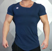 Men's Fitted Sports T-Shirt for Active Wear