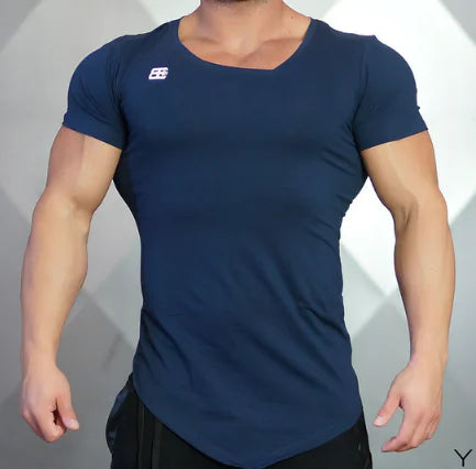 Men's Fitted Sports T-Shirt for Active Wear