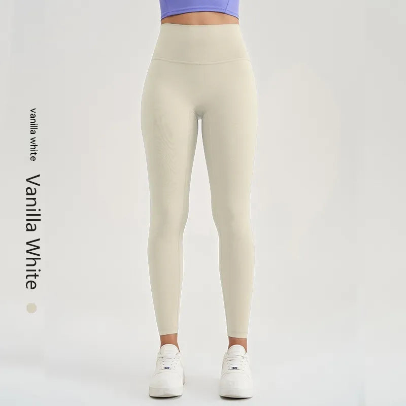 Woman's High Waisted Leggings - Just Fit 