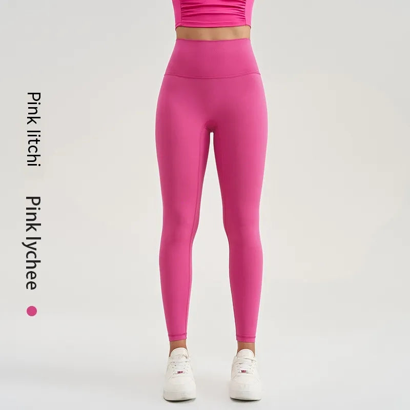 Woman's High Waisted Leggings - Just Fit 