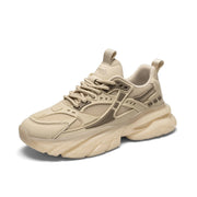 YCMM Chunky Fashion Sneakers for Women Lace-Up Comfortable Breathable