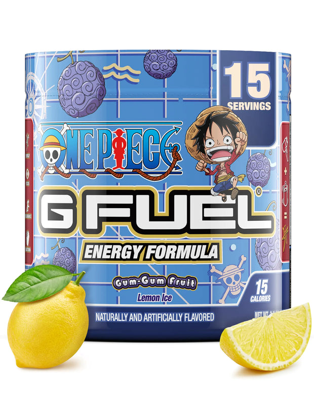 G Fuel ONE Piece Gum-Gum Fruit Energy Drink Powder Pre Workout