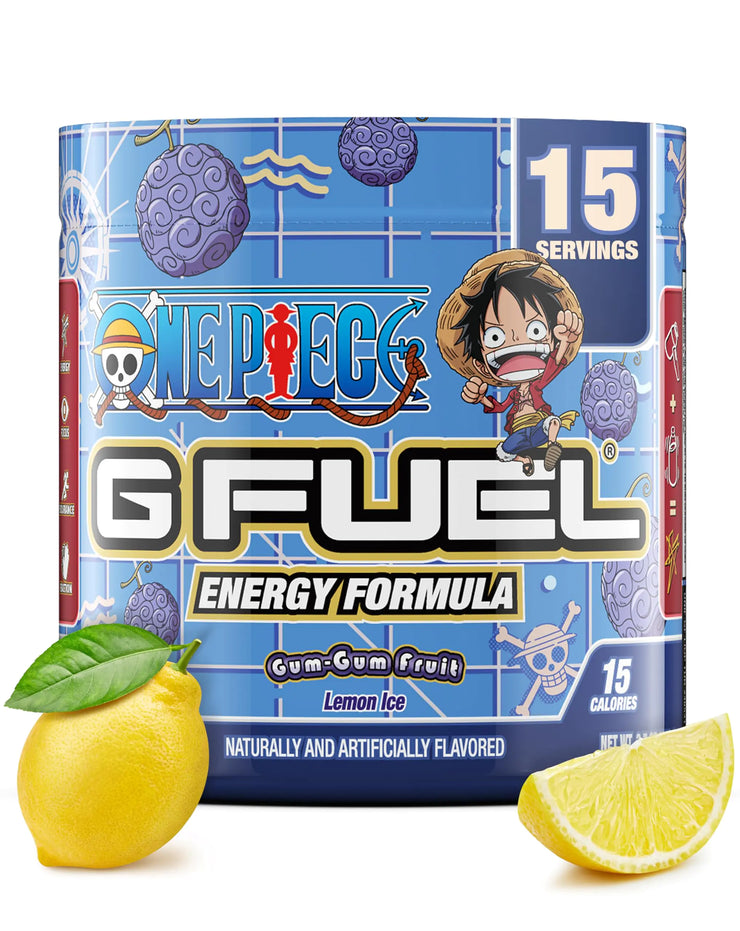 G Fuel ONE Piece Gum-Gum Fruit Energy Drink Powder Pre Workout
